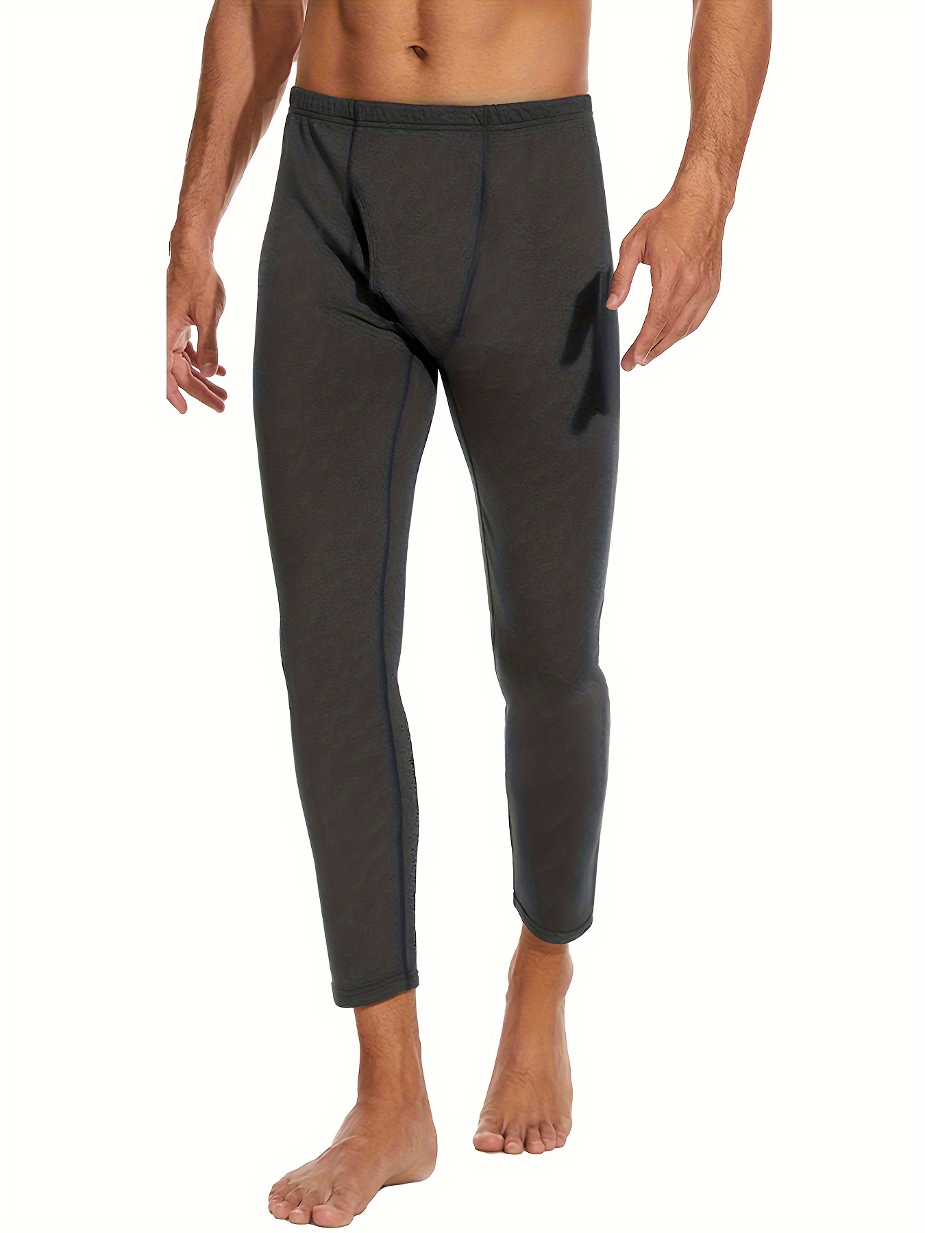 Men's Thermal Underwear, Ultra Soft Trousers Bottoming, Warm Leggings For  Skiing, Indoor, Outdoor Cold Winter