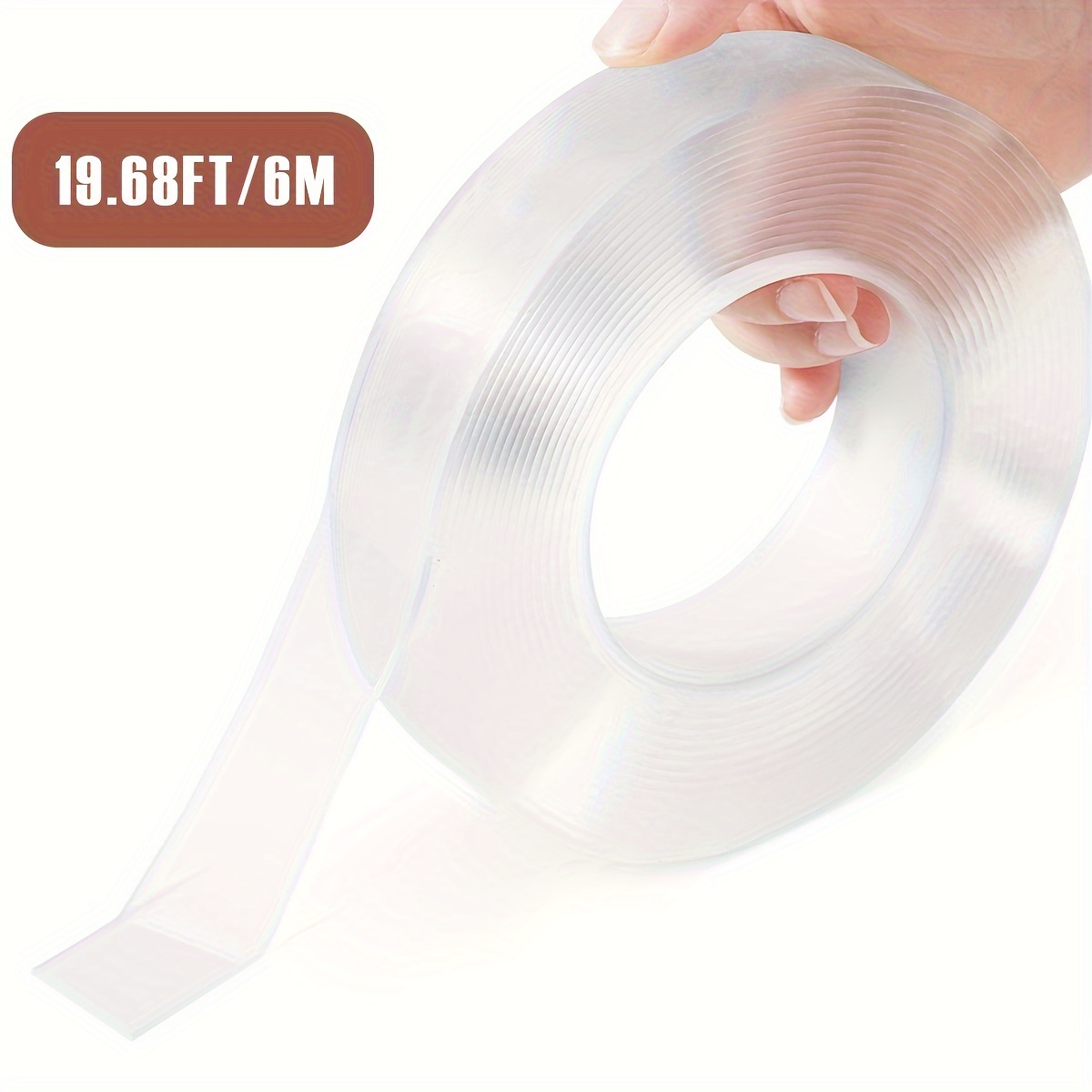 Double Sided Mesh Tape Heavy Duty Super Sticky Clear Tape - Temu