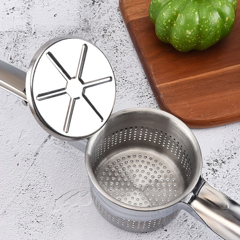 Effortlessly Mash Potatoes With Our Stainless Steel Potato Masher - Perfect  For Kitchen Gadgets And Easy Meal Prep - Temu