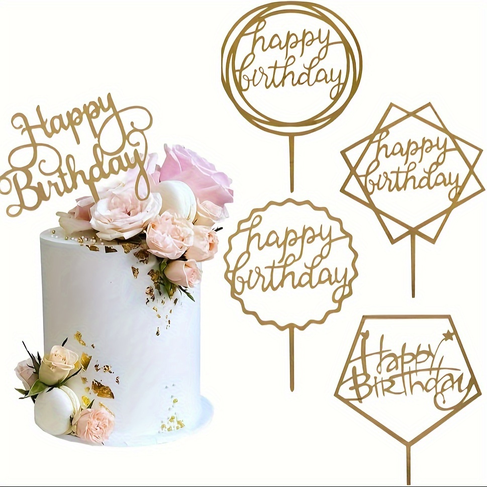 Bougies pour 40e anniversaire, bougie numéro 40, bougies dorées, bougie  d'anniversaire pour gâteau avec Couronne, bougie d'anniversaire de
