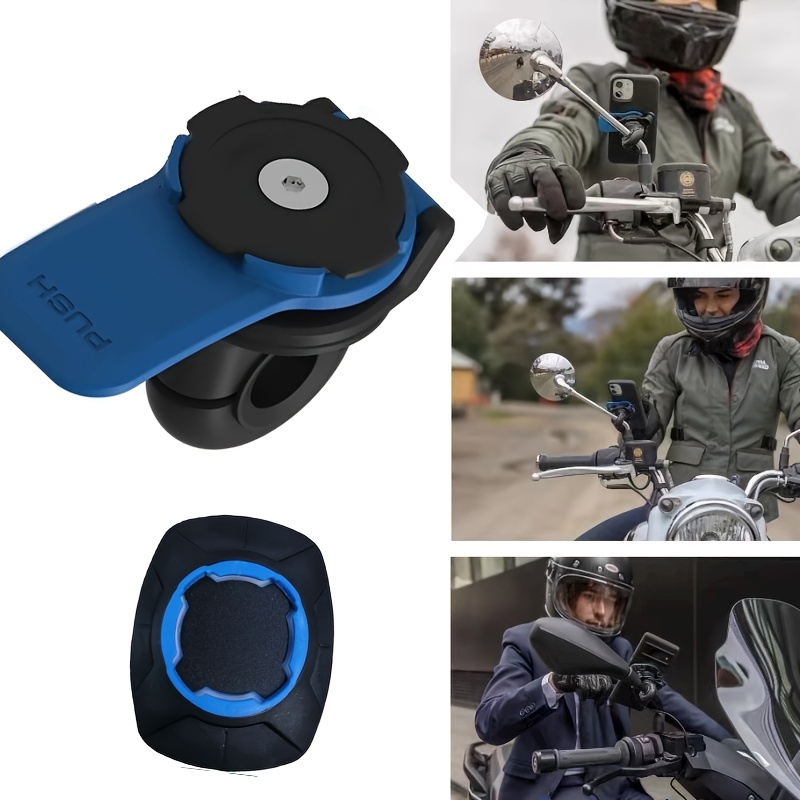 Soporte de teléfono para motocicleta y bicicleta, amortiguador de  vibración, autobloqueo, antivibración, para manillar de bicicleta – Los  mejores productos en la tienda online Joom Geek
