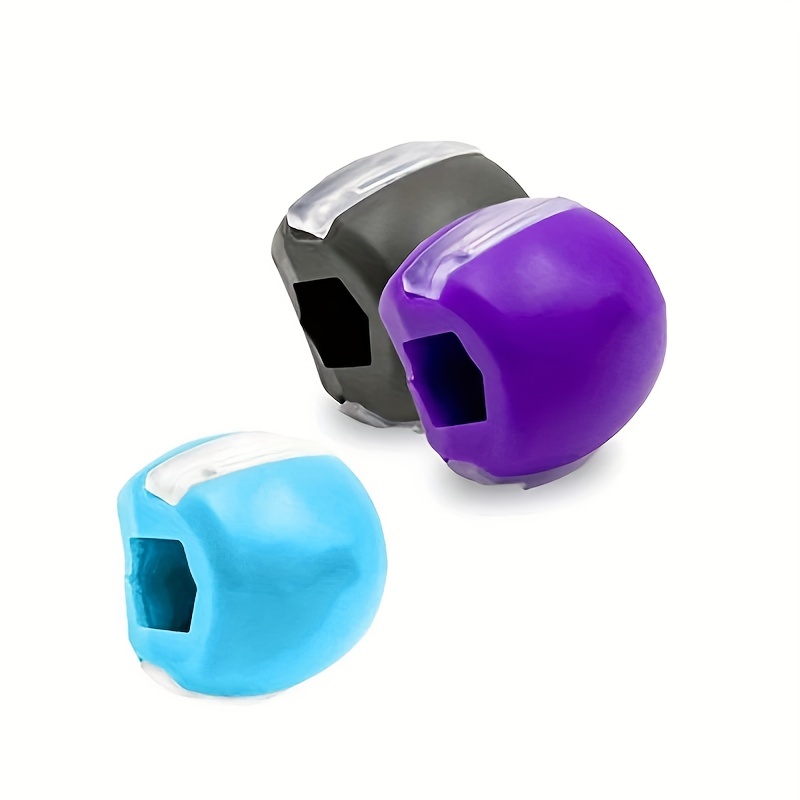 Ejercitador de mandíbula de silicona, entrenador de músculos faciales,  moldeador de línea de mandíbula, pelota de ejercicio – Los mejores  productos en la tienda online Joom Geek
