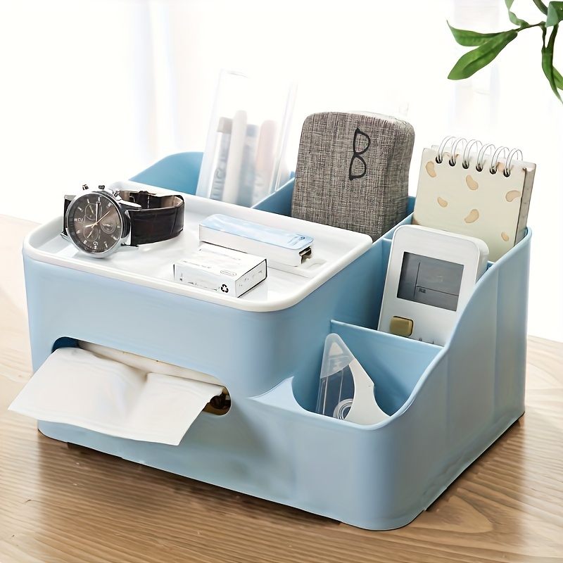 Multifunctional Desktop Storage Box Tissue Box Drawer Paper - Temu