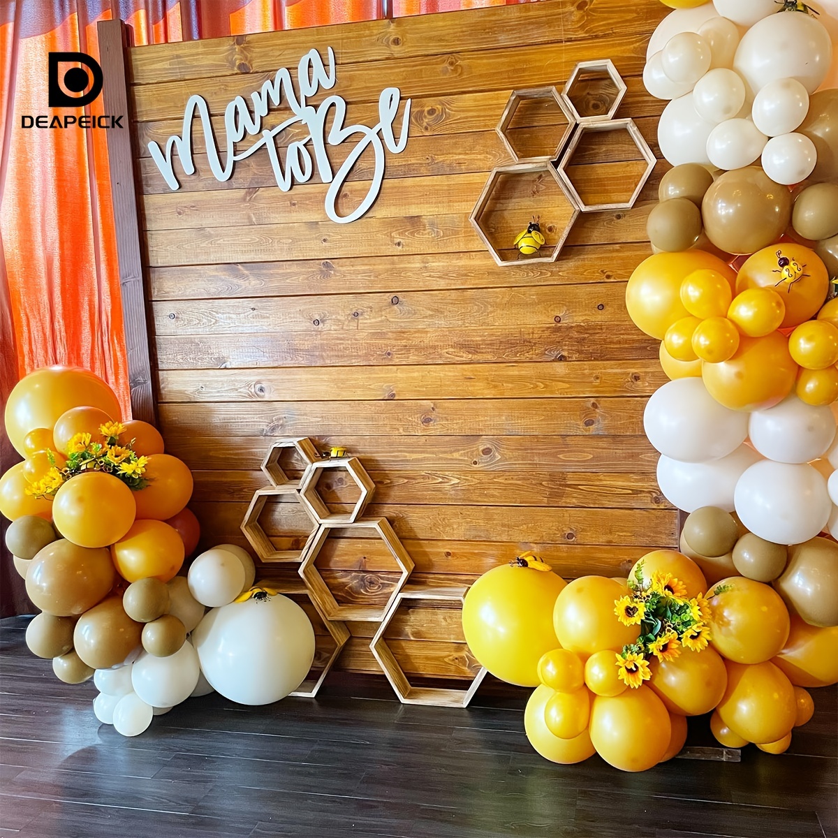 118 Piezas Kit Arco Guirnalda Globos Tema Abeja Decoración - Temu