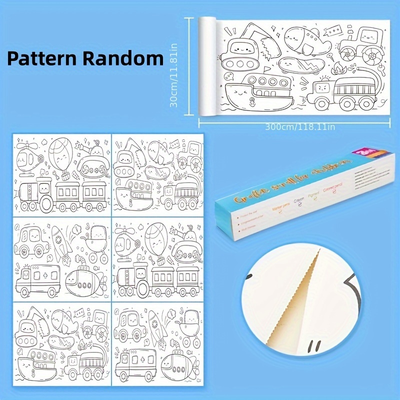 Doodle Painting Roll, Painting Paper Roll Diy Painting Painting