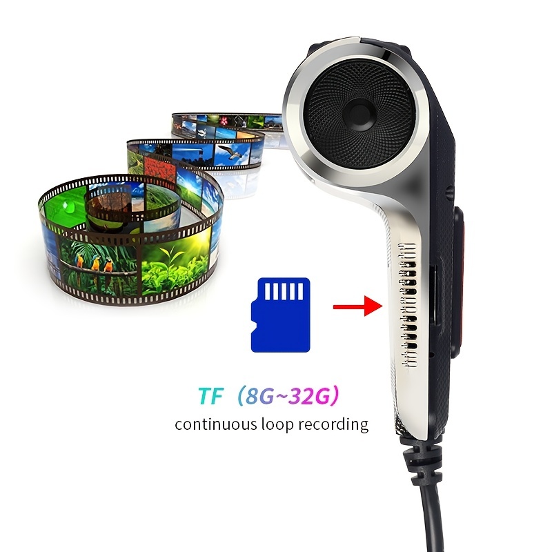 USB Car Dash Cam DVR Camera Video Recorder Night Vision ADAS LDWS