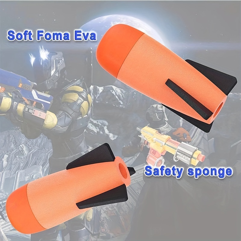 Nerf Fortnite Rocket Refill -- Includes 4 Nerf Foam Rockets 