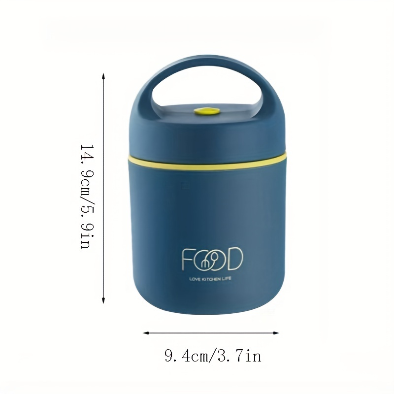 Thermal Lunch Box Soup Box For Office Workers, Stainless Steel Lunch Flask,  Vacuum Insulated Soup, Leak Proof Food Soup Flasks, Insulated Food Jars,  Kitchen Supplies For Students And Workers At School, Canteen 