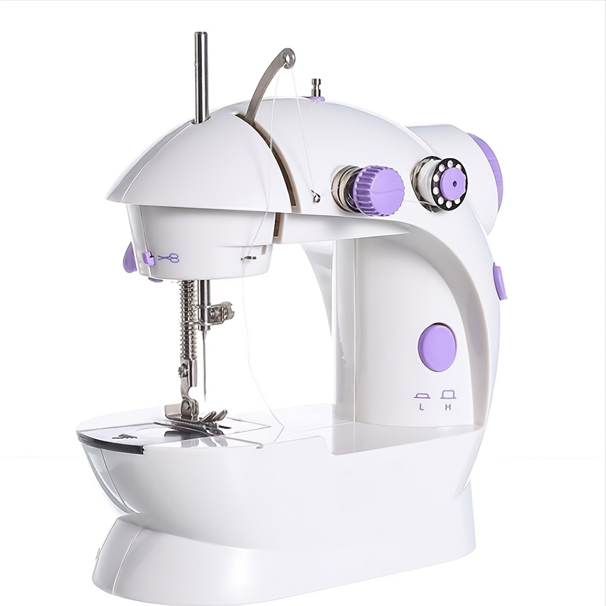 1pc Household Mini Sewing Machine Small, Fully Automatic, Multi Functional,  Thick, Micro Desktop Electric Sewing Machine, Sewing Machines For