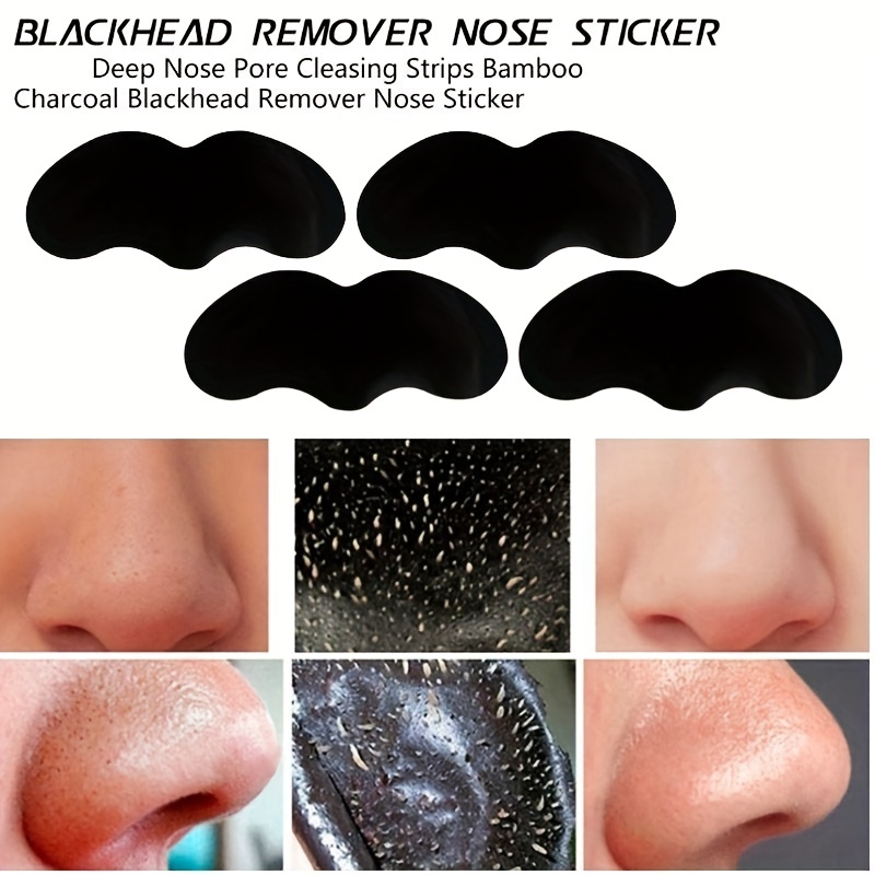 20 Pcs Blackhead Strips Charcoal Pore Remover Deep Nose Cleansing