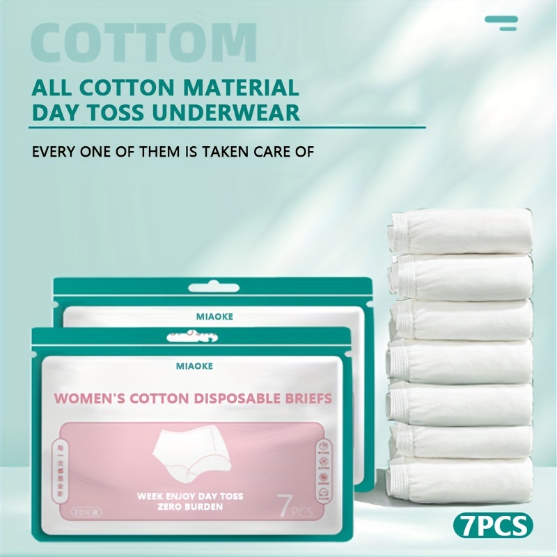 Disposable Cotton Underwear Travel - Temu
