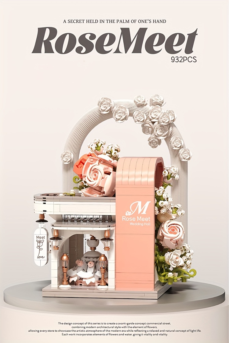 Shop Street View Puzzle Flower Street Wedding Dress - Temu