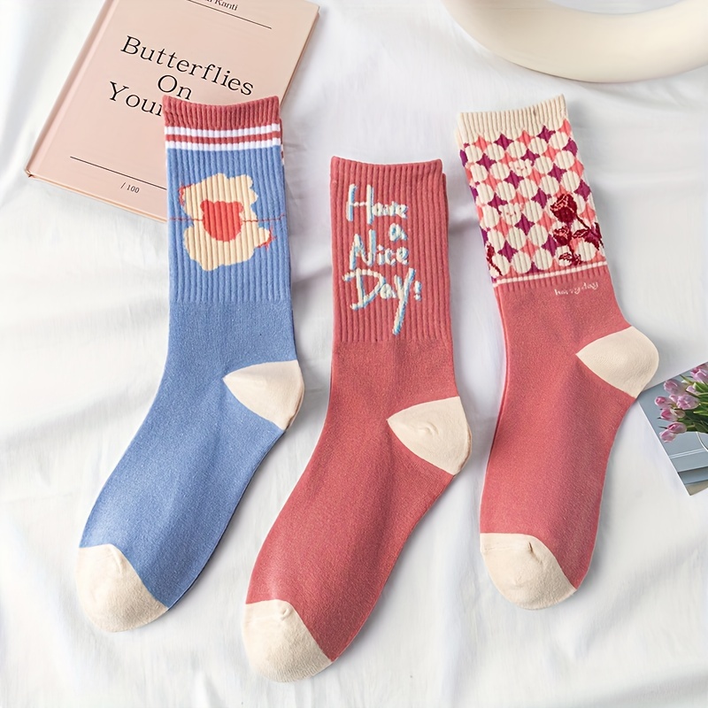 Floral Socks - Temu Canada