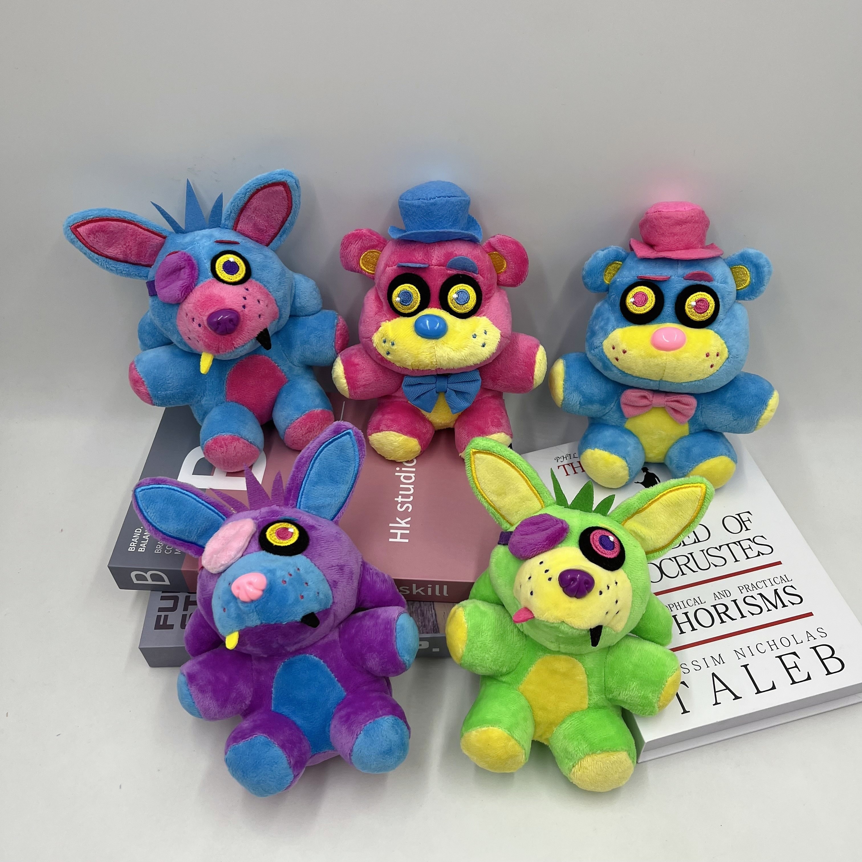 3pcs/set Five Night at Freddy Anime FNAF Final Boss Freddy Toys Bonnie Bear  Action Figure PVC Model Sundrop Toys Gifts (B) : : Toys & Games