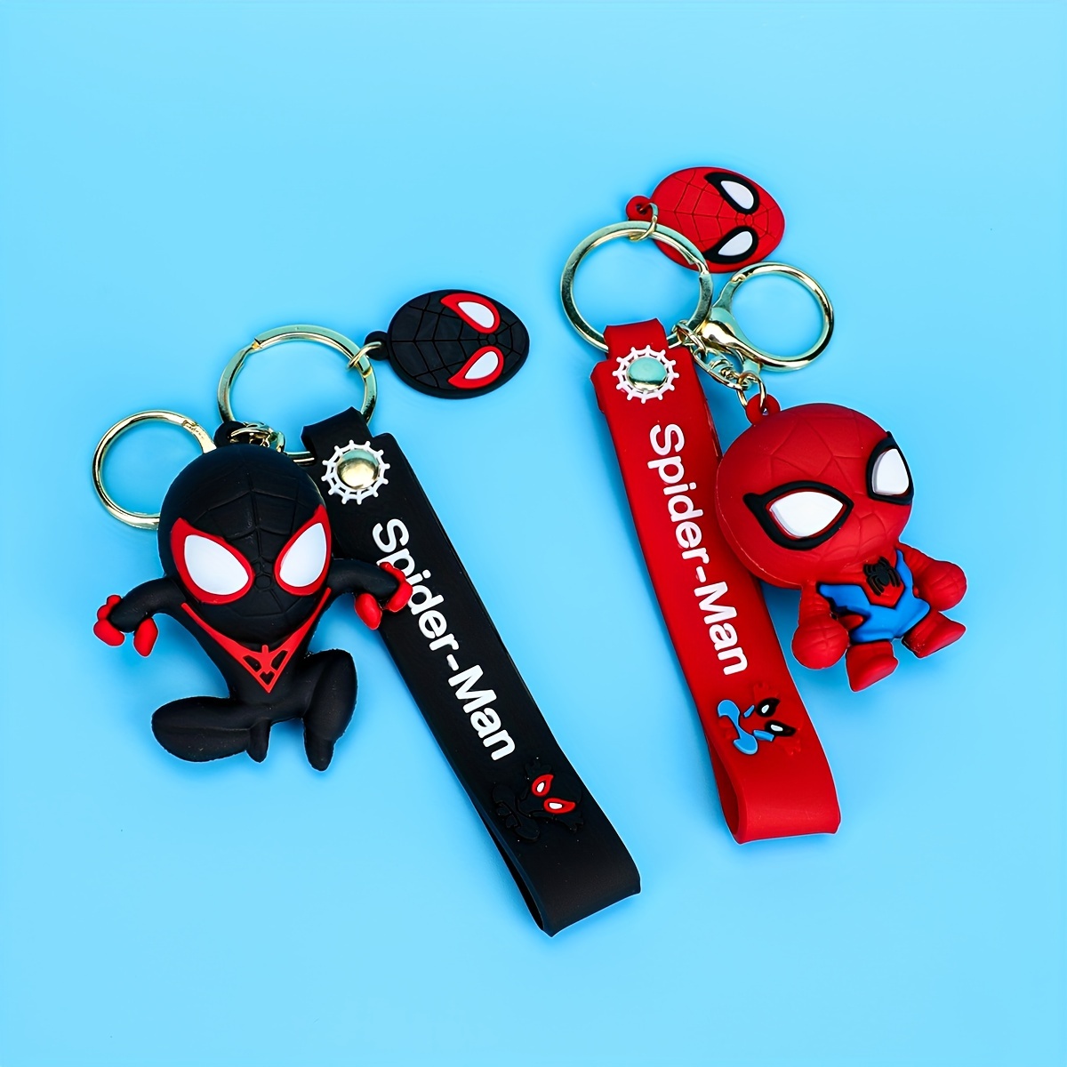 Avengers Spider man Bracelet Wristlet Keychain Cute - Temu United