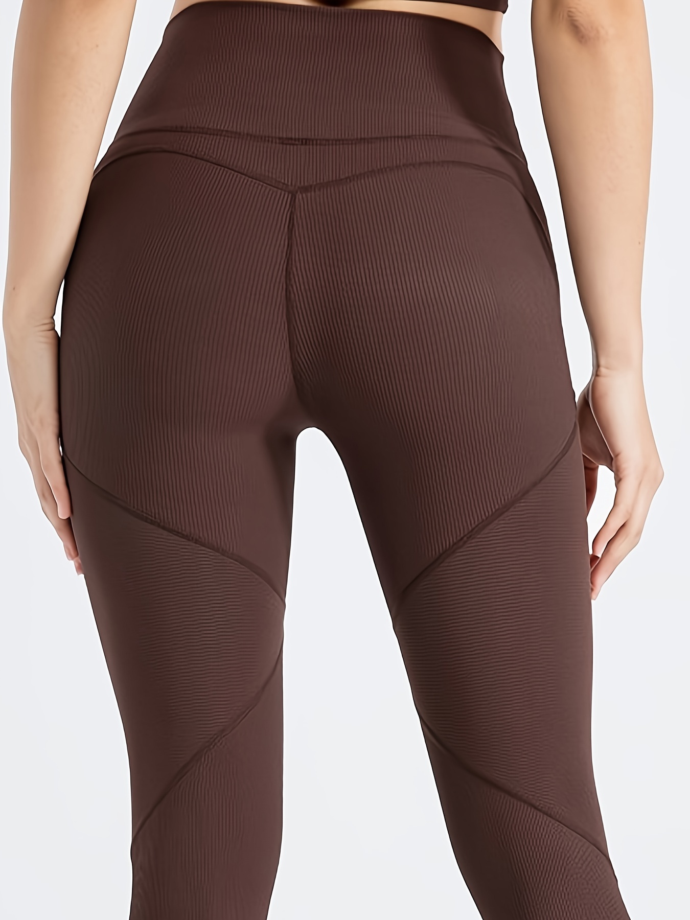 Contrast Mesh Side Yoga Pants High Stretchy Comfortable Long - Temu  Australia