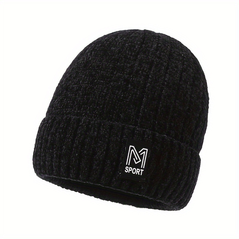 Bonnet de sport noir pour hommes et femmes