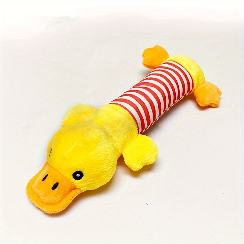 Pet Dog Toy Teething Sound Stripe Plush Long Strip Pet Bite - Temu ...