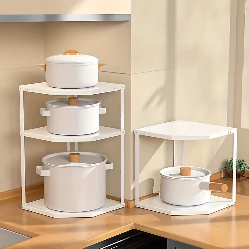Maximize Your Kitchen Storage Space With This Stackable - Temu