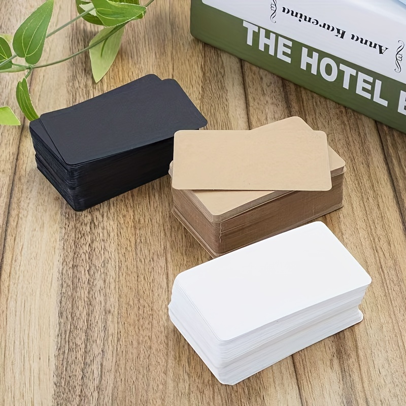 100pcs Blank Card Memory Message Convenient Card