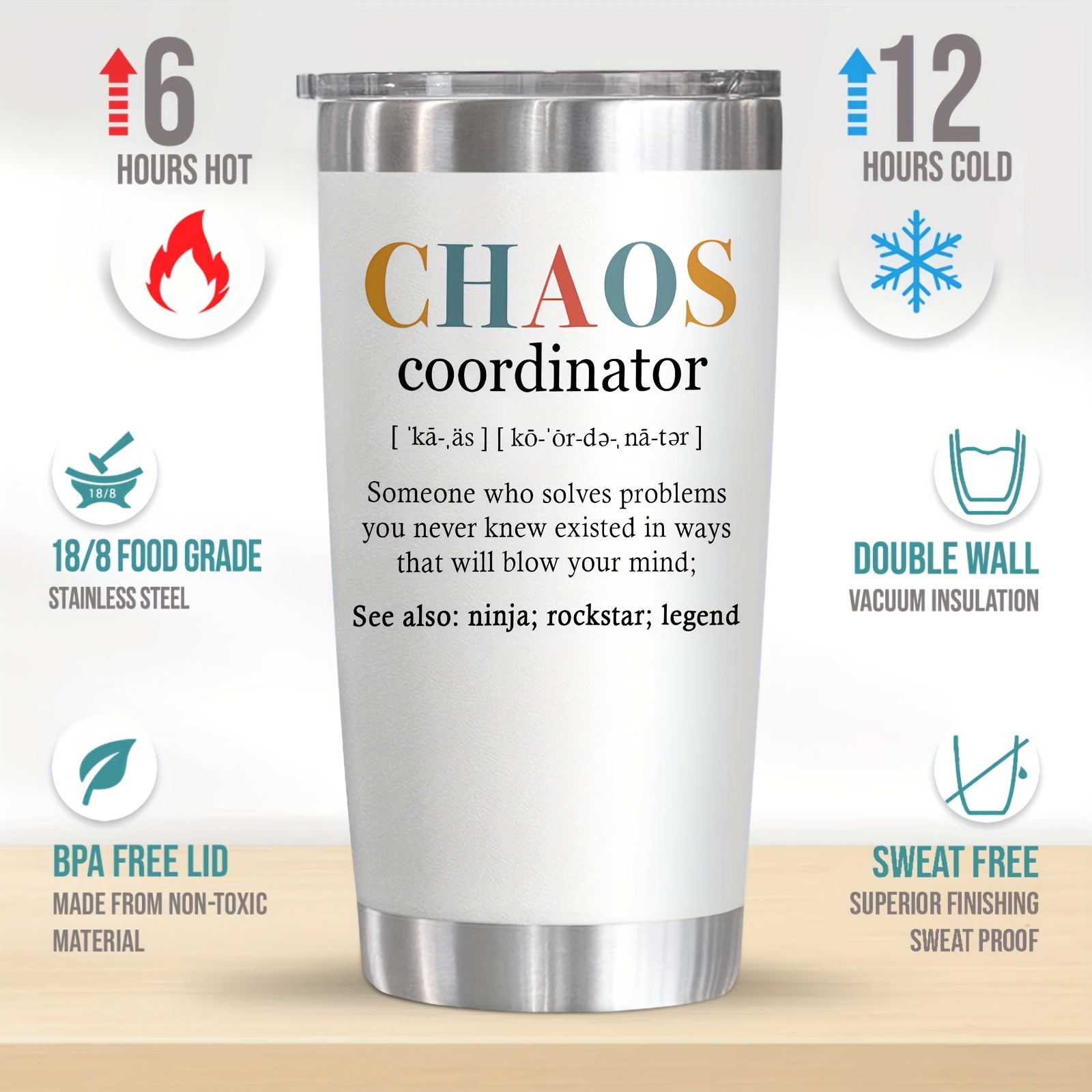 Chaos Coffee Mug (20oz)