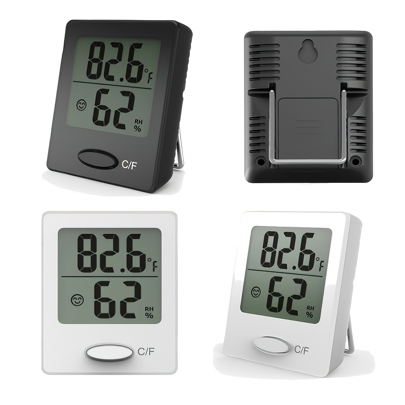 DIGITEN Digital Hygrometer Indoor Thermometer Humidity Meter Rare 360°