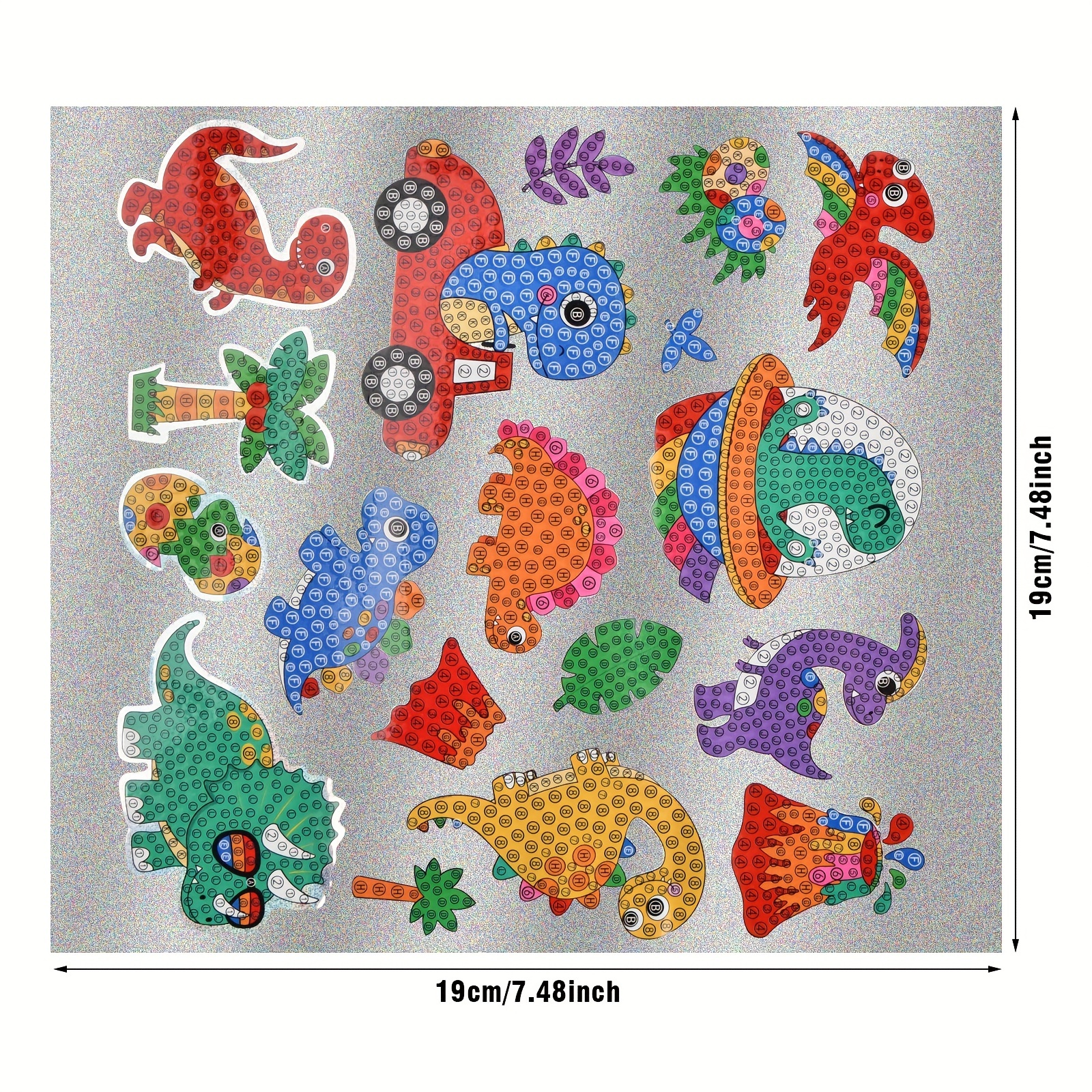 5d Diy Diamond Art Painting Stickers Kits Sea Animal Crystal - Temu