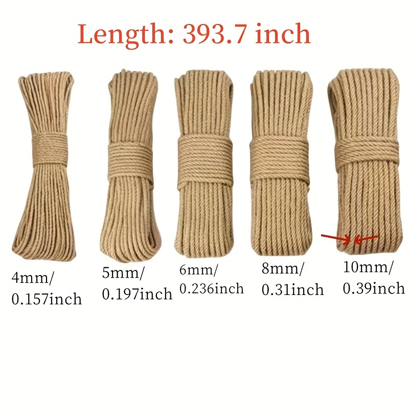 Length Cat Scratching Rope Sisal Rope Diy Cat Scratching - Temu