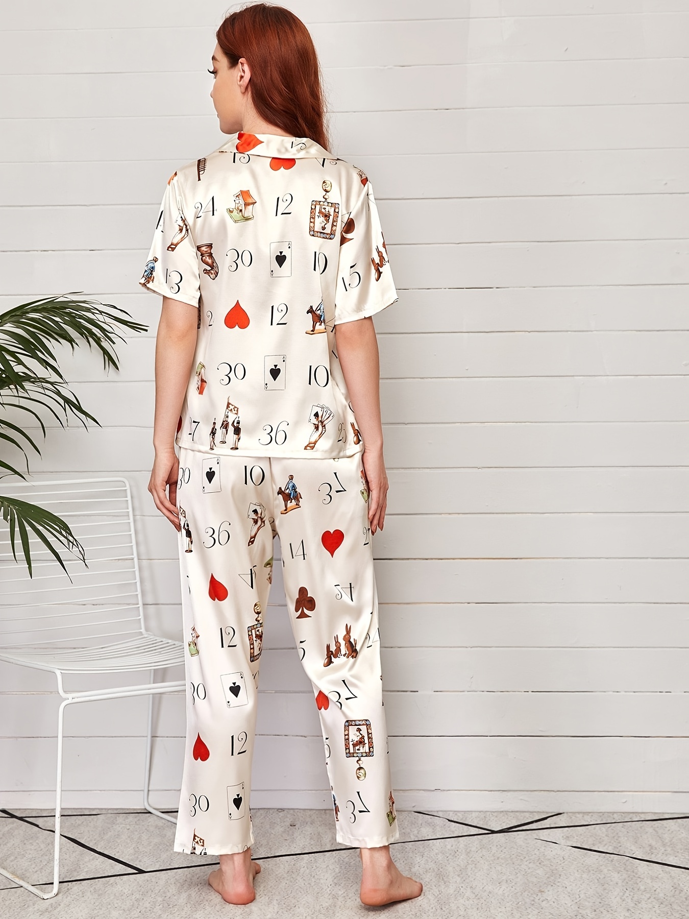 Pantalón tipo pijama con estampado náutico - Prêt-à-Porter 1ABBYR
