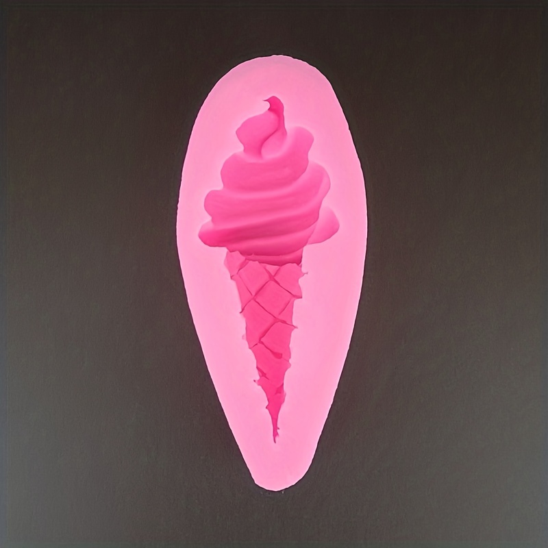 Ice Cream Shaped Chocolate Mold, Simulation Ice Cream Cone