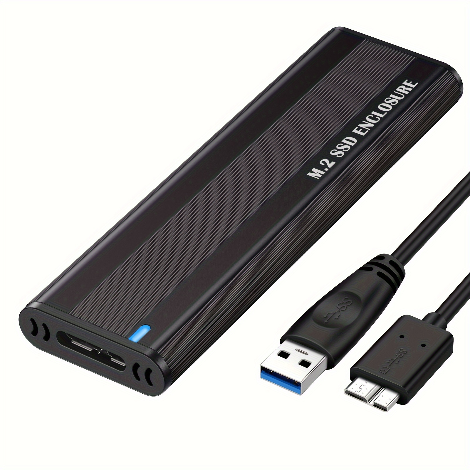 M.2 SSD Enclosure for M.2 SATA SSDs - USB 3.0 (5Gbps) with UASP