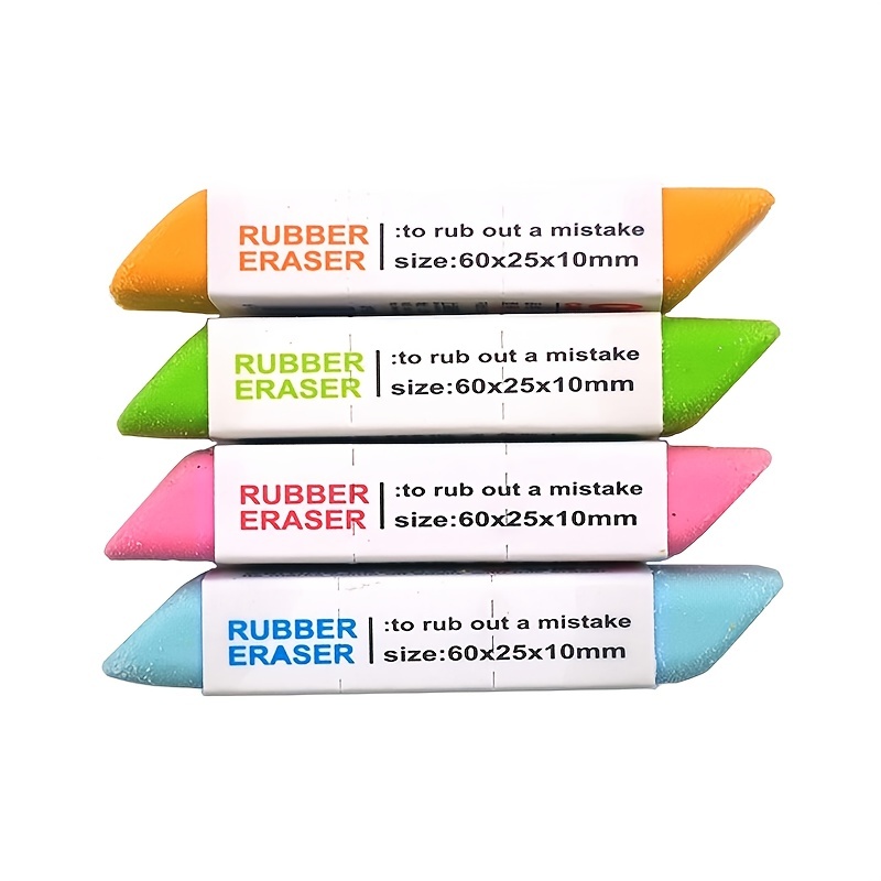 M&G 4pcs/Pack Gomme Douce Colorée Bonbon Couleur Créative Gomme Pour  Étudiants