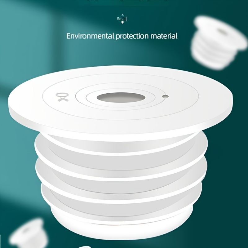 Outus 4 Stück Abflussrohr Schlauchdichtung Deodorant Silikon Stecker  Verschlussstopfen Kanaldichtung Ring Waschmaschine für Bad Küche Reinigung  Werkzeuge : : Baumarkt