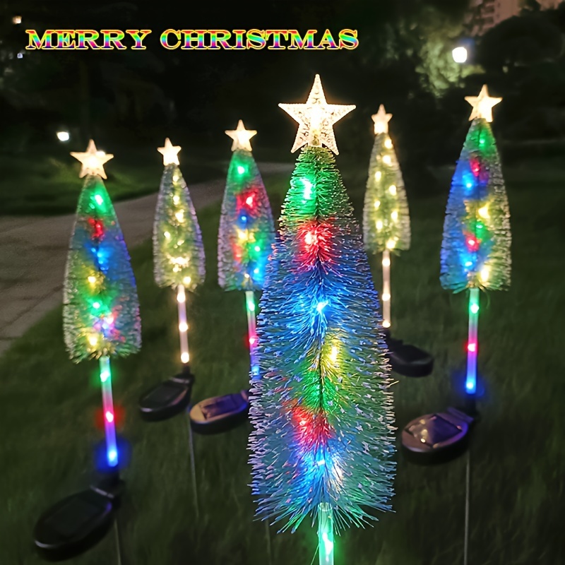 1 pza Luz Nocturna Fibra Óptica Led Color Decoración Navidad - Temu