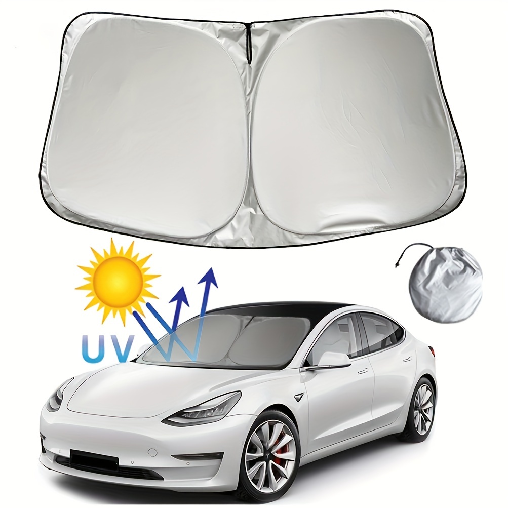 Parasol de coche personalizado, cubierta de 100% para ventana lateral de  coche, parasol de privacidad para modelo Tesla Y parasol de parabrisas  delantero - AliExpress