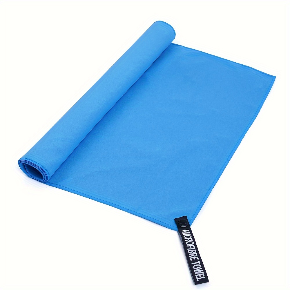 

1pc Microfiber Quick-drying Towel With Hanging Rope, Suitable For Outdoor Sports Swimming And Camping (80*40cm/31.5*15.75inch)