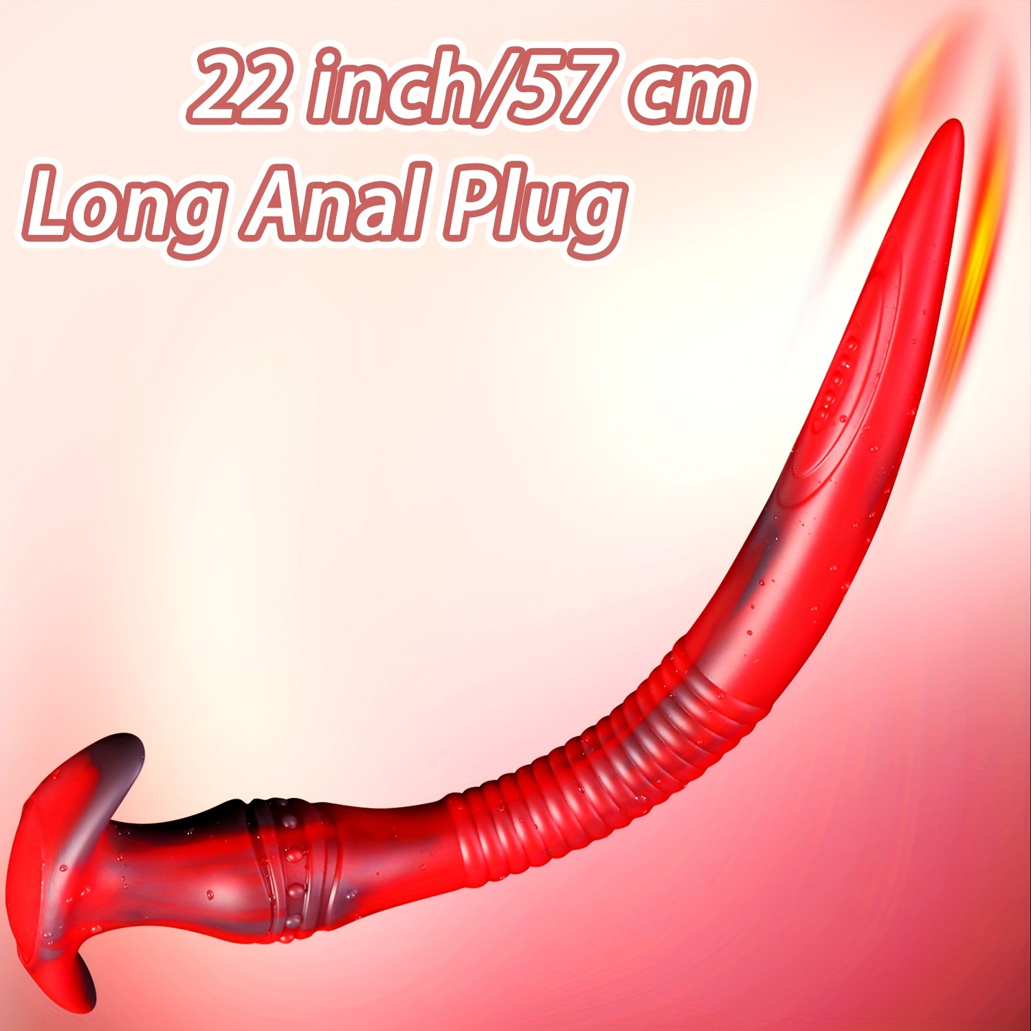 Super Long Anal Beads Ultra Soft Liquid Silicone Thread Anal - Temu Japan