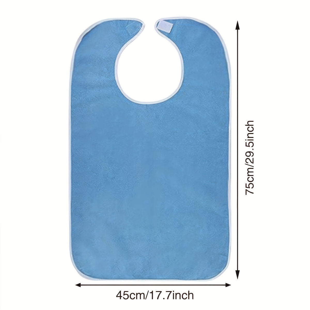 Adjustable Waterproof Bib for Elderly and Adults