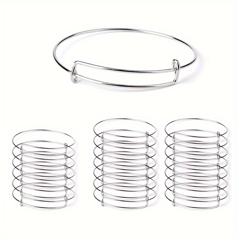 10pcs DIY Adjustable Bracelets for Jewelry Making