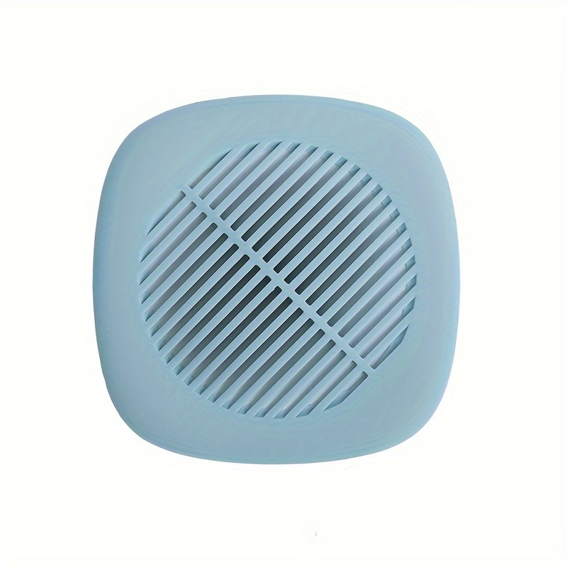 1pc Blue Shower Drain Covers,Silicone Tube Drain Hair Catcher