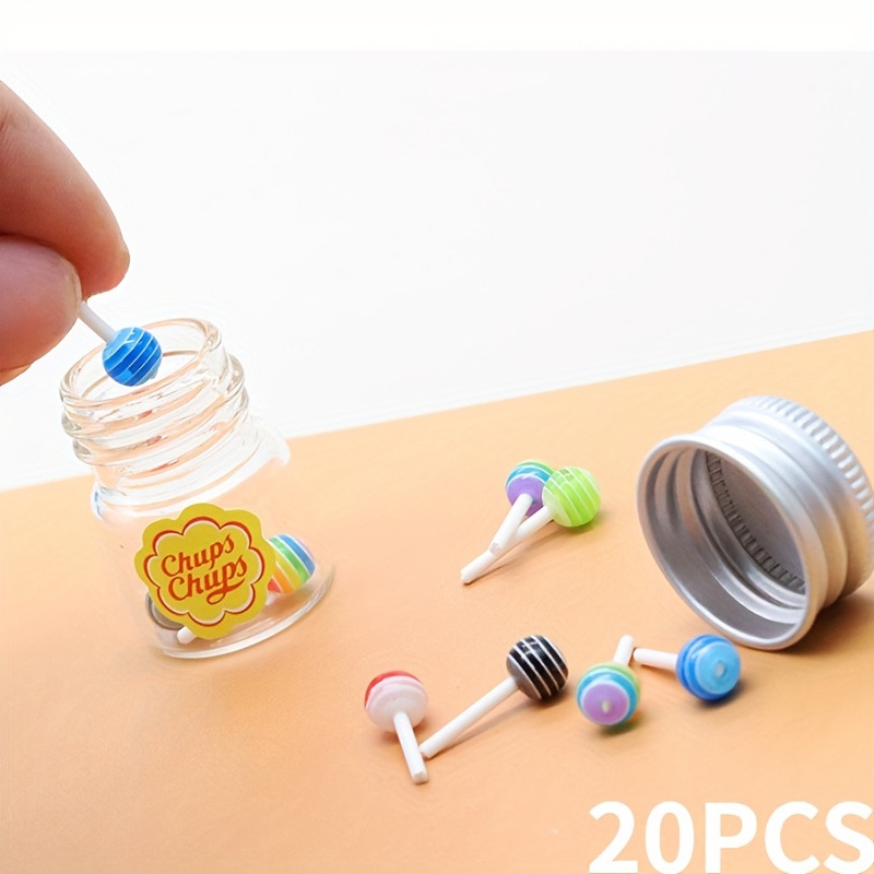 5PCS 1:12 Scale Cute Mini Dollhouse Miniature Drink Bottle Cake Desserts  Bento Food Pretend Play Food Toy Kitchen Accessories