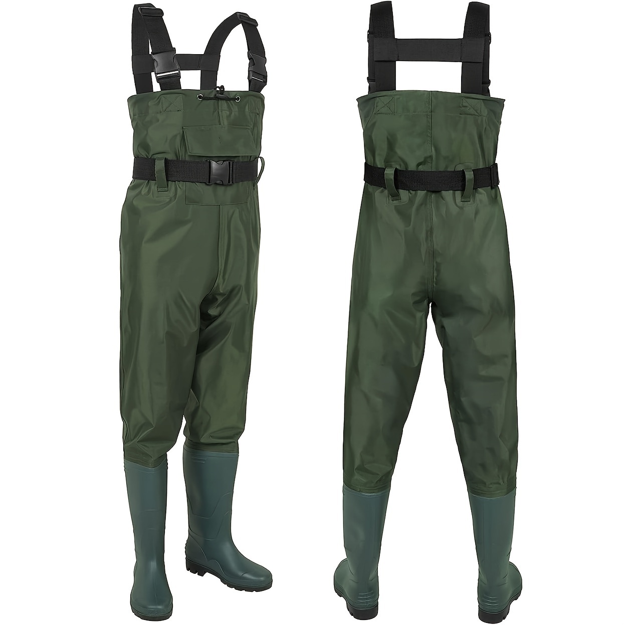 Fishing Trousers Boots in one Waterproof Jumpsuit - Temu Philippines