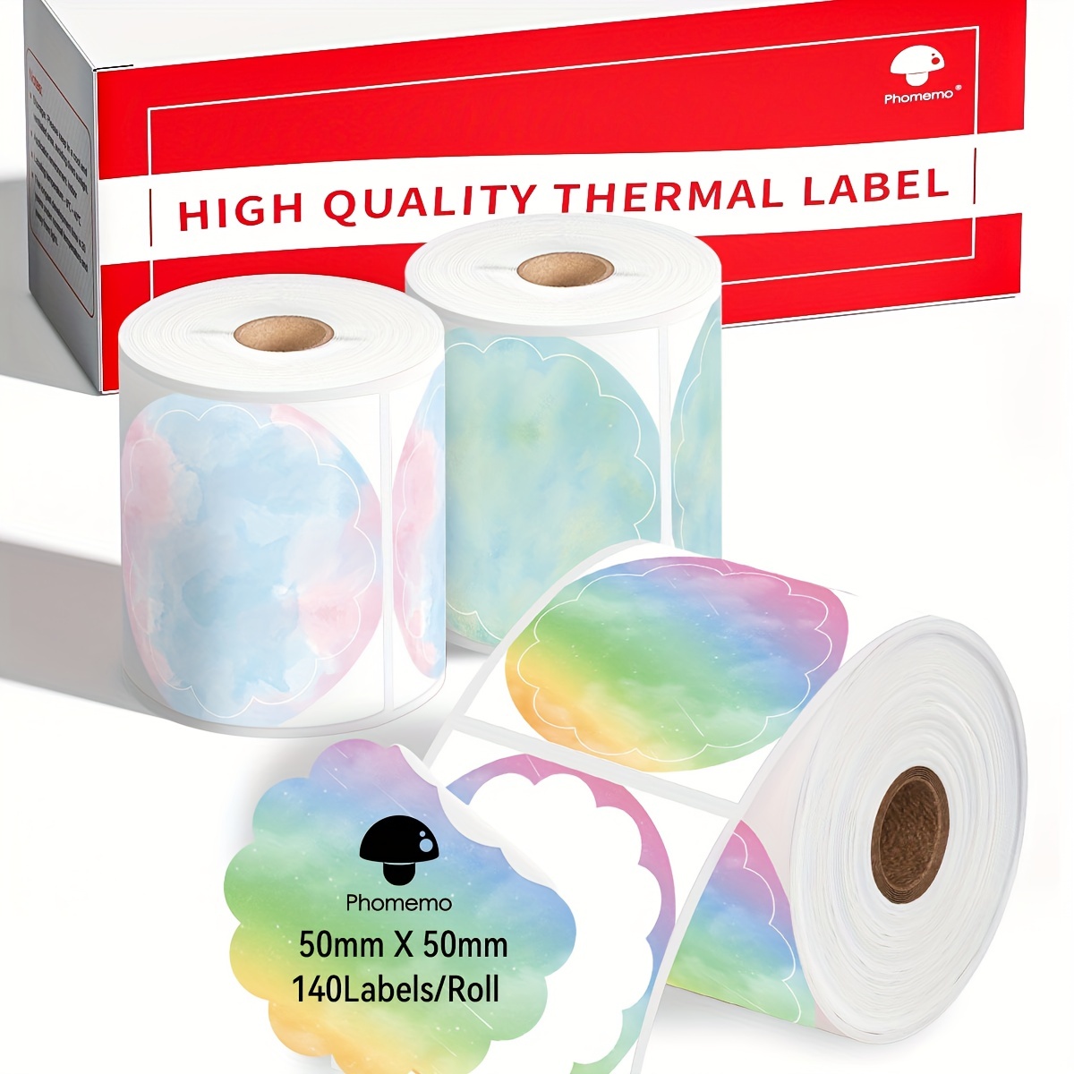 NIIMBOT Labels for B1/B21/B3S Label Printer, Thermal Labels 2x