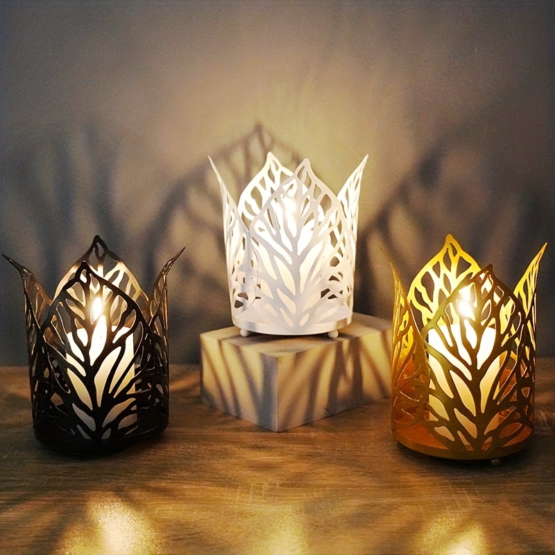 Gold Leaf Candles -  Sweden