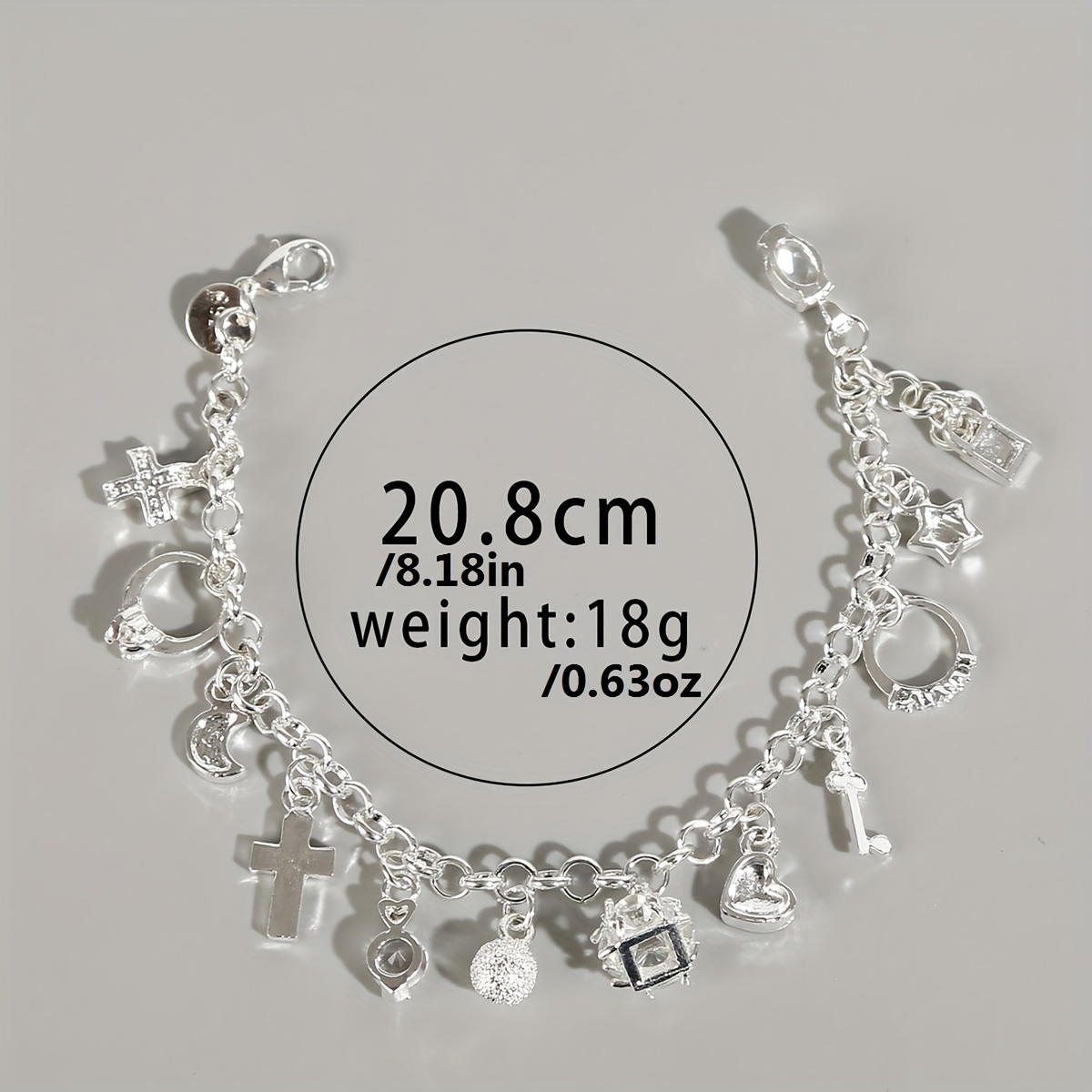 Men's Pendant Chain Bracelet
