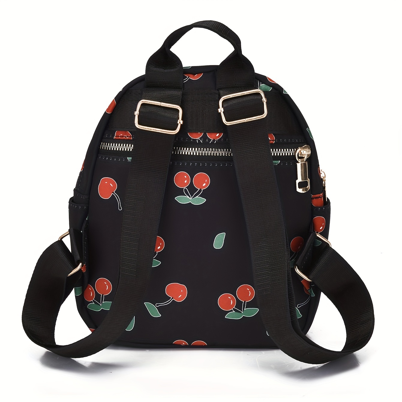 Mochila mini con estampado de cereza, Moda de Mujer