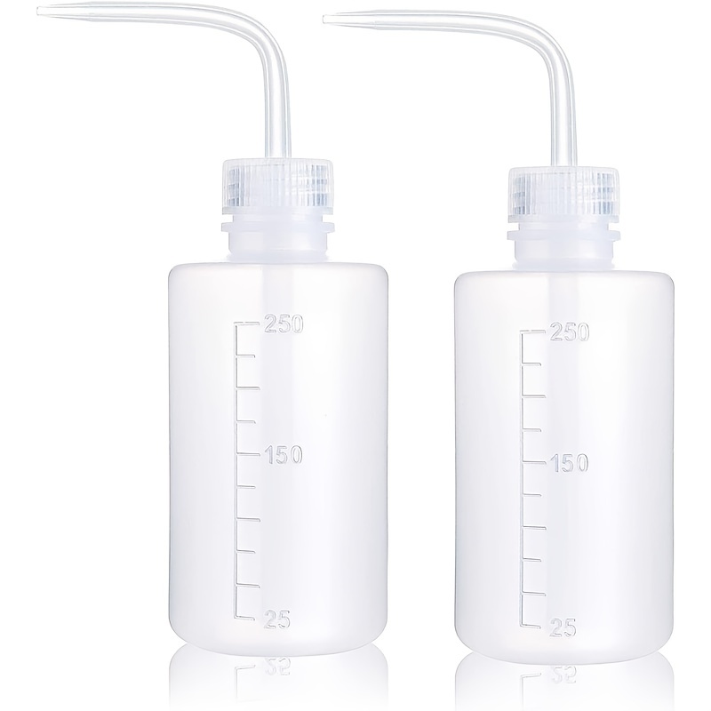 2pcs Tattoo Cleaning Spray Bottles 250ml - Plant Watering Safety Rinse