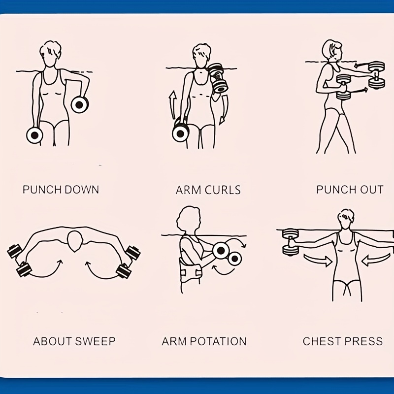 Water discount dumbbell workout