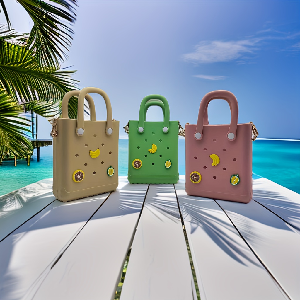 Summer Beach Bag Cup Cover, Charm Travel Bag Accessories, Holder