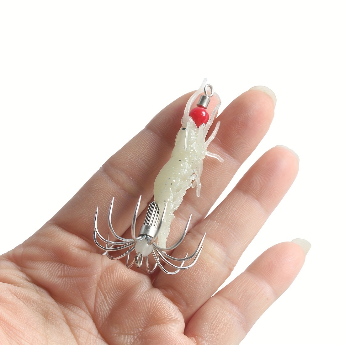 Bionic Small Shrimp Squid Hook Cuttlefish Artificial Soft - Temu